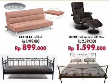 Sofabed Mulai Rp 800 Ribuan di Sale Informa